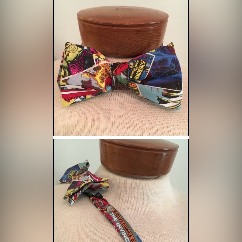 Marvel bow tie, unique, men's  or boys